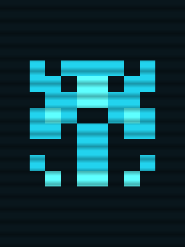 SPACE INVADERS cabinet artwork